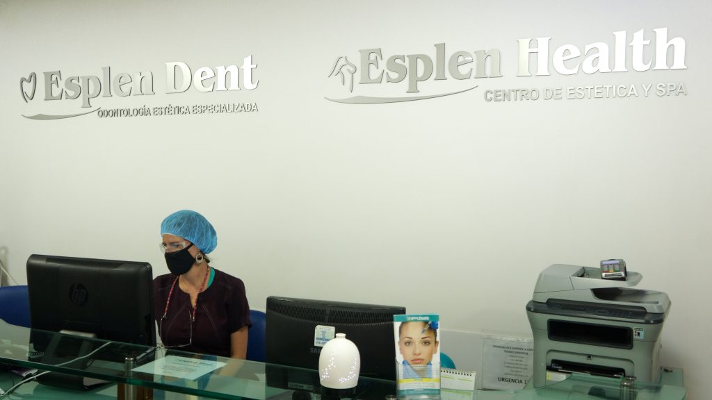 instalaciones clínica Esplen Dent Bogotá